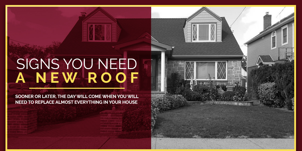 signs that you need a new roof